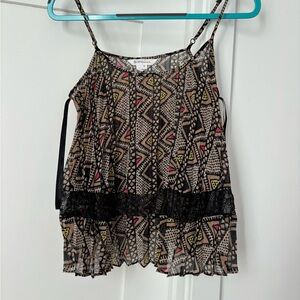 BCBG sheer cami
